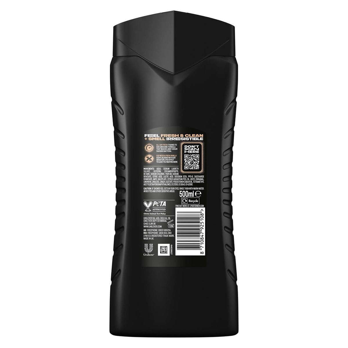 12h Refreshing Gold Shower Gel 500 With 48h Fresh Body Spray 250ml
