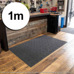 Deckplate Custom Cut Roll Non-Slip Heavy Duty Floor Mat | 100cm | Grey