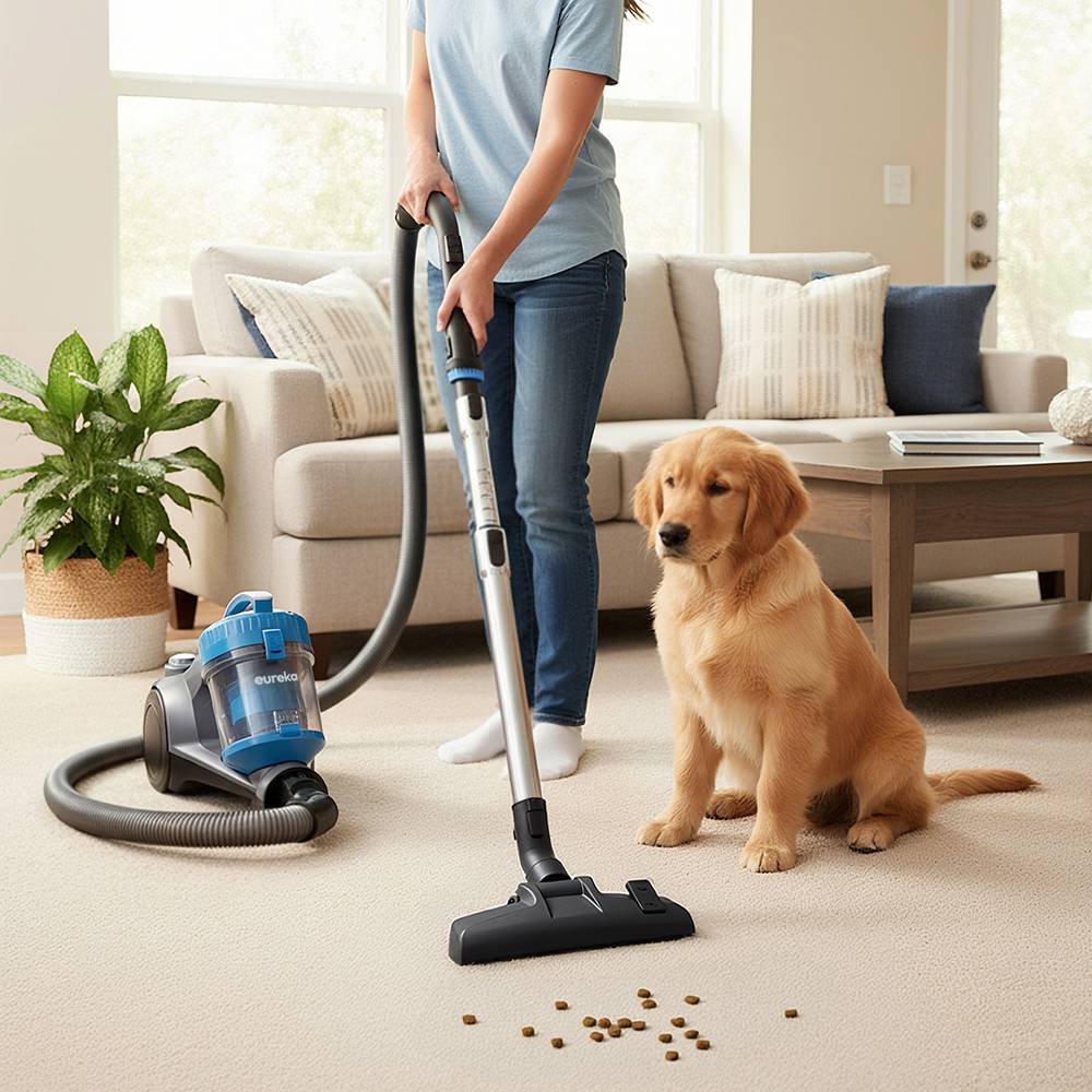 Breeins 700w Powerful Bagless Vacuum Cleaner With Dust Container & Auto Cord Rewind