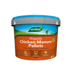Organic Chicken Manure Pellets Bucket Keeps Your Plants Flourishing,8kg | 8kg | Orange