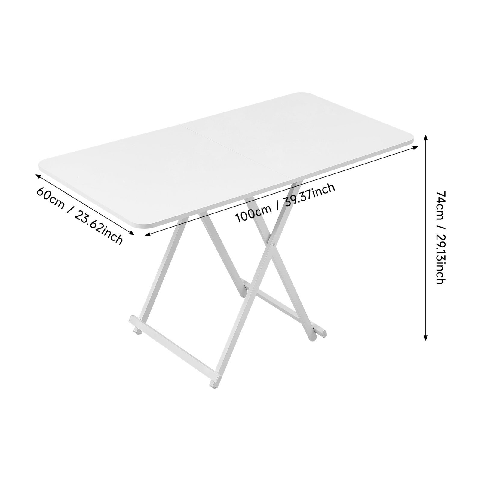 Breeins Modern Compact Foldable Dining Table