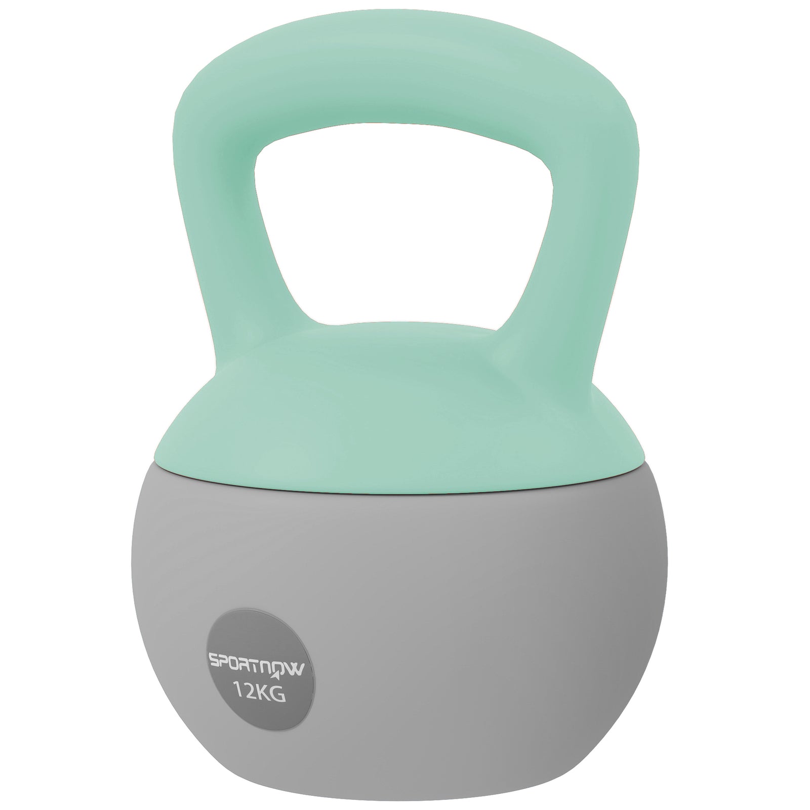 Kettlebell W/ Soft Body, Non-slip Handle | 12kg | Grey