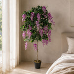 Artificial 150cm Light Pink Wisteria Tree