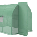 Reinforced Polytunnel Greenhouse 3x2m