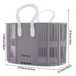 Foldable Plastic Laundry Basket