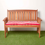 Striped Bench Cushion 2 & 3 Seater | 3 | Red