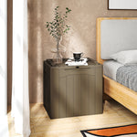 107 L Plastic Storage Chest With Lock Hole And Handles | One Size | Dark Brown