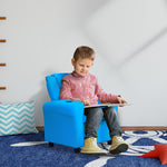 Kids Recliner Armchair Games Chair Children Seat Girls Boys Sofa | Blue