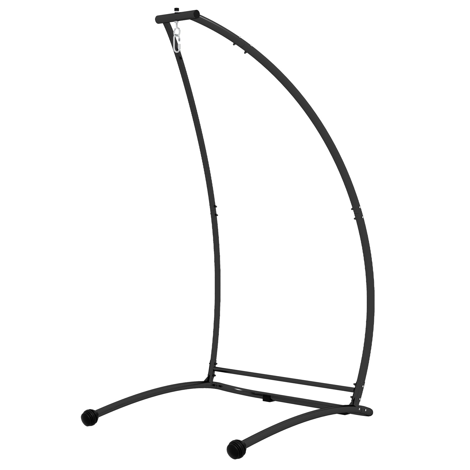 Hammock Stand, C Shape Hanging Heavy Duty Metal Frame