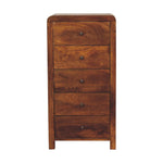 Solid Mango Wood Aspen Tallboy