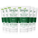 Simple Regeneration Facial Wash, 6pk X 150ml