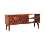 Solid Wood Botanic Media Unit
