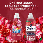 Laundry Washing Liquid Detergent Peony & Rose 2.6 Litre, 96 Washes, 4pk