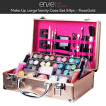 Dawn Till Dusk 54 Pcs Makeup Set With Travel Vanity Box | 54Piece | Rose Gold