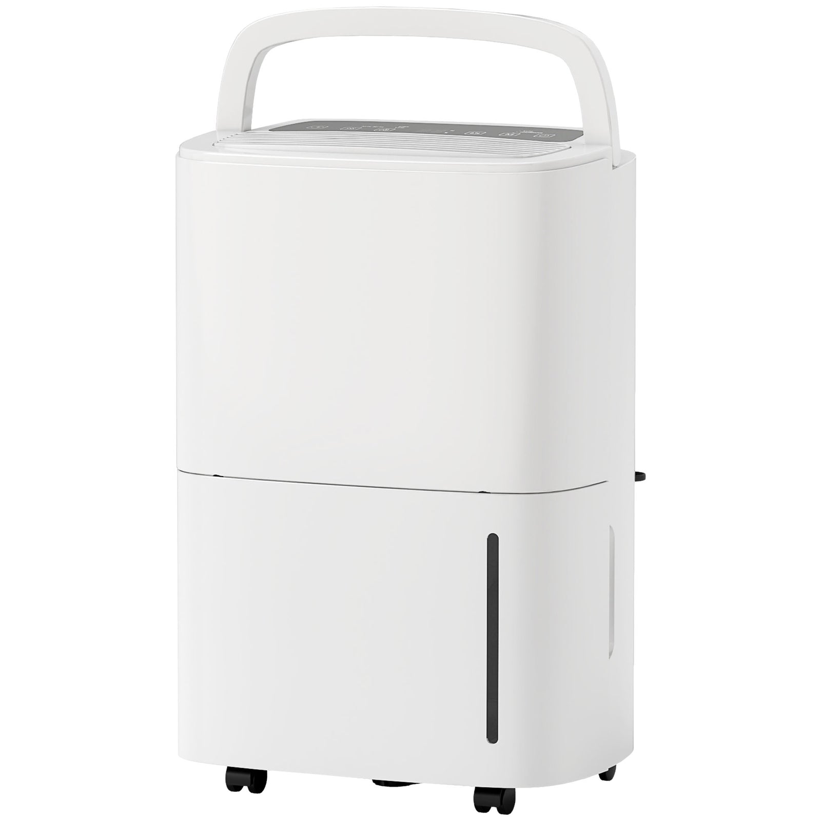 20l Per Day Dehumidifier With Continuous Drainage 5l