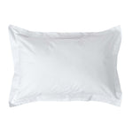 Egyptian Cotton Oxford Pillowcase 200 Tc | 48 x 74cm | White