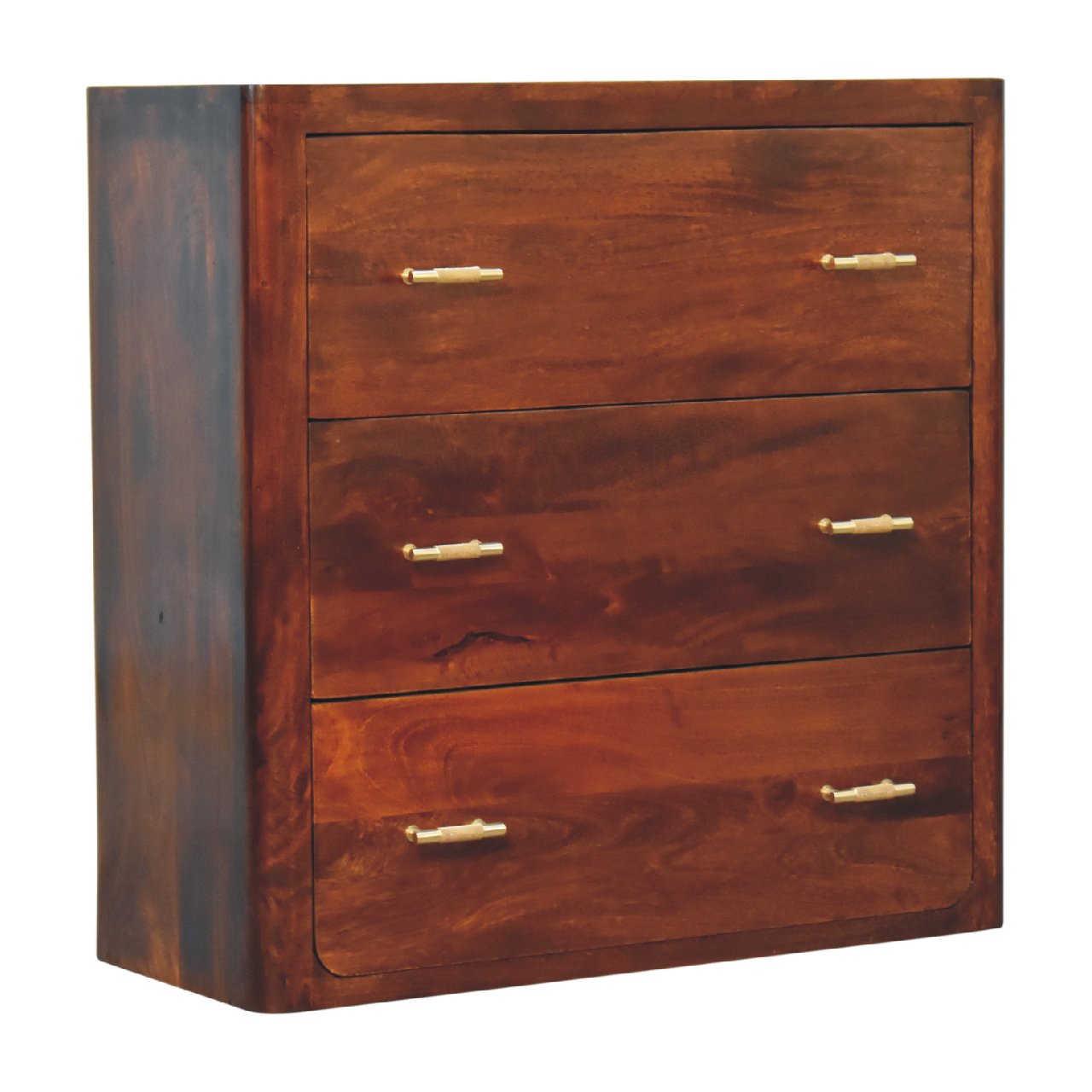 Solid Mango Wood Luca Chest Of Drawers