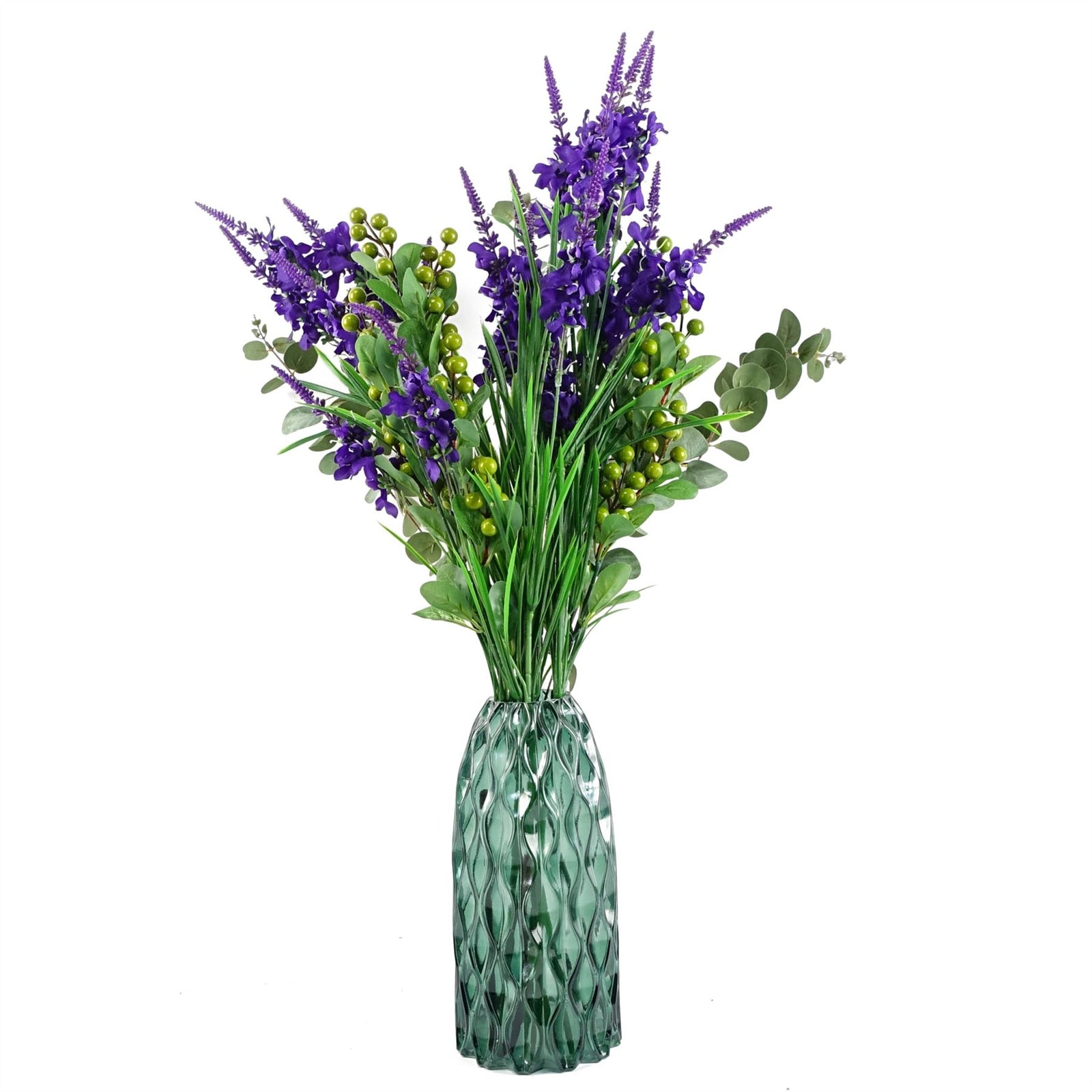 Pack Of 6 X 100cm Artificial Eucalyptus Foliage