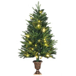 4ft Spruce Christmas Tree, Clear Led Lights