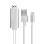 Full Hd Support Hdmi Connector Cable For Phone/pad | Silver