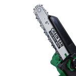 6 Inch & 8 Inch Portable Cordless Electric Chainsaw With 2 Batteries