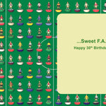 Subbuteo Age 30 Birthday Card Official Product
