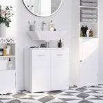 Bathroom Pedestal Under Sink Cabinet Storage Shelf