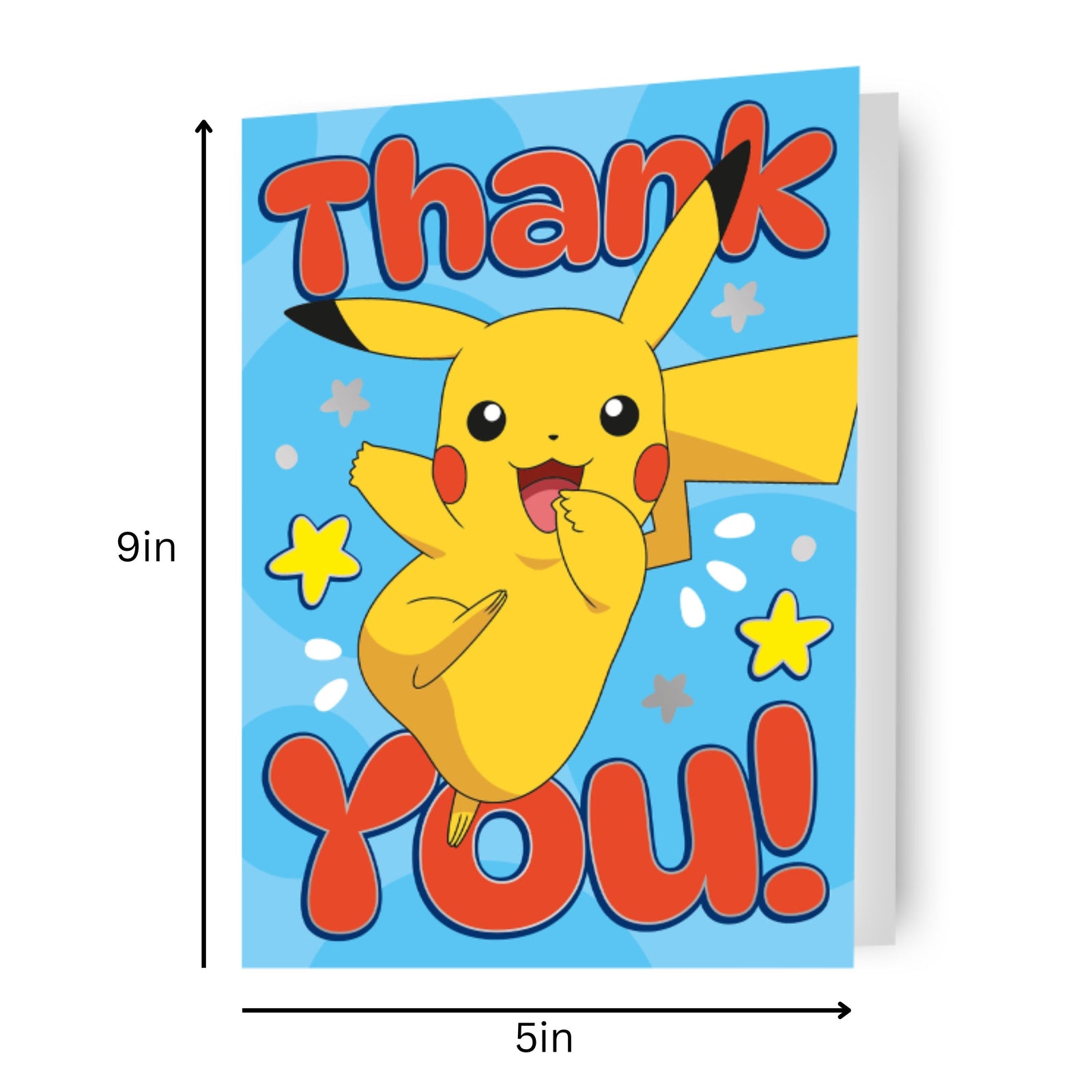 Pokemon Thank You Card Official Product
