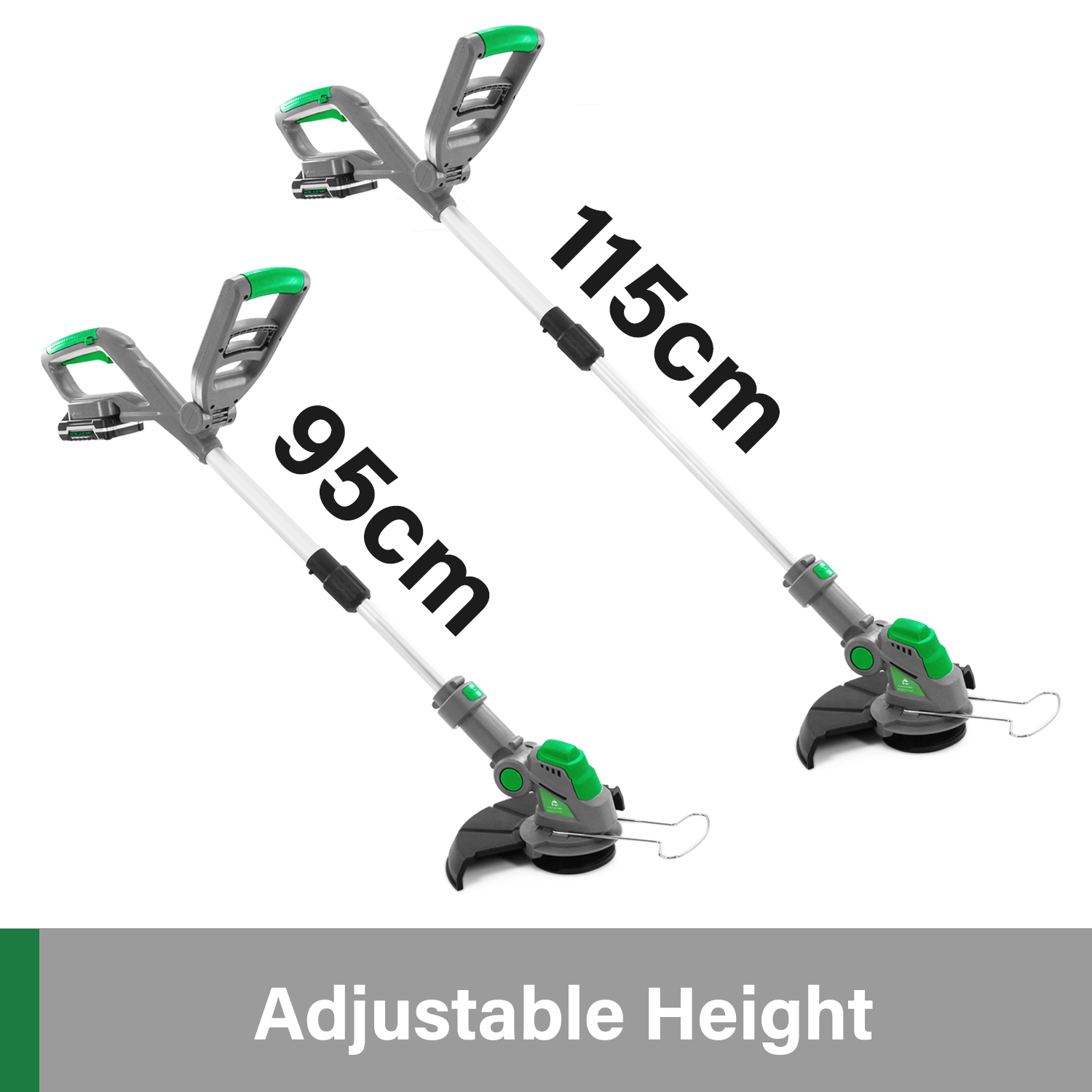 Cordless Garden Grass Strimmer Trimmer 18v Lithium Ion Rechargeable