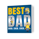 Minions 'best Dad Ever' Father's Day Card Official Product