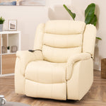 Almeira Electric Riser Recliner With Massage And Heat | Cream