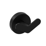 Double Towel Hook, Robe Hook, Coat Hook, Matt Black, Start Collection
