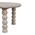 Spindle Salted Oak Coffee Table, Grey, Salted Oak Finish