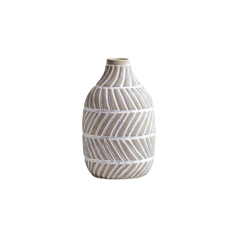 Modern Distressed Ceramic Vase For Home Decor