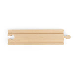 12 Medium Straight Track Pieces for Wooden Train Sets