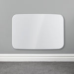 Wifi Curved Designer Electric Radiator Panel Heater White Wall Mounted Timer And Thermostat | White