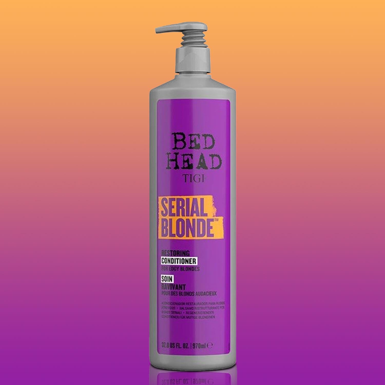 Serial Blonde Conditioner For Damaged Blonde Hair 970ml, 2 Pack