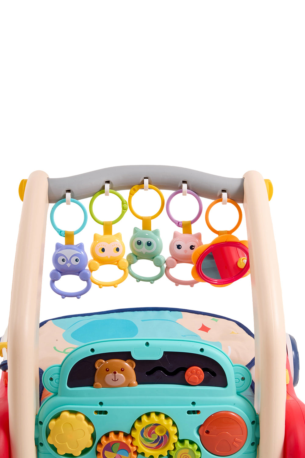 2 In 1 Baby Play Mat And Walker With Musical Keyboard