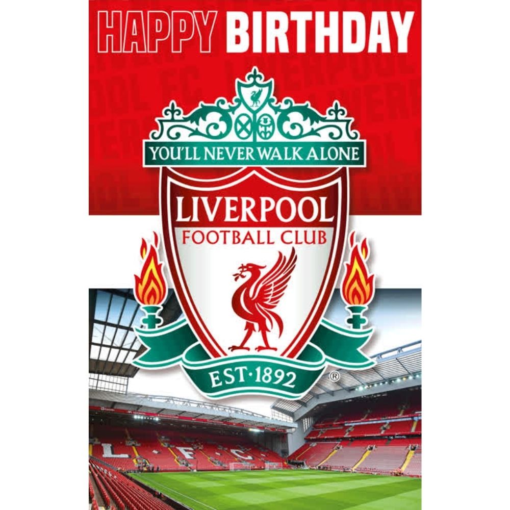 Liverpool FC Lenticular 3d-effect Card Official Product