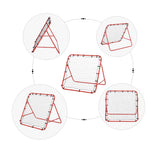 Rebounder Net Practise Football Target Goal | Red