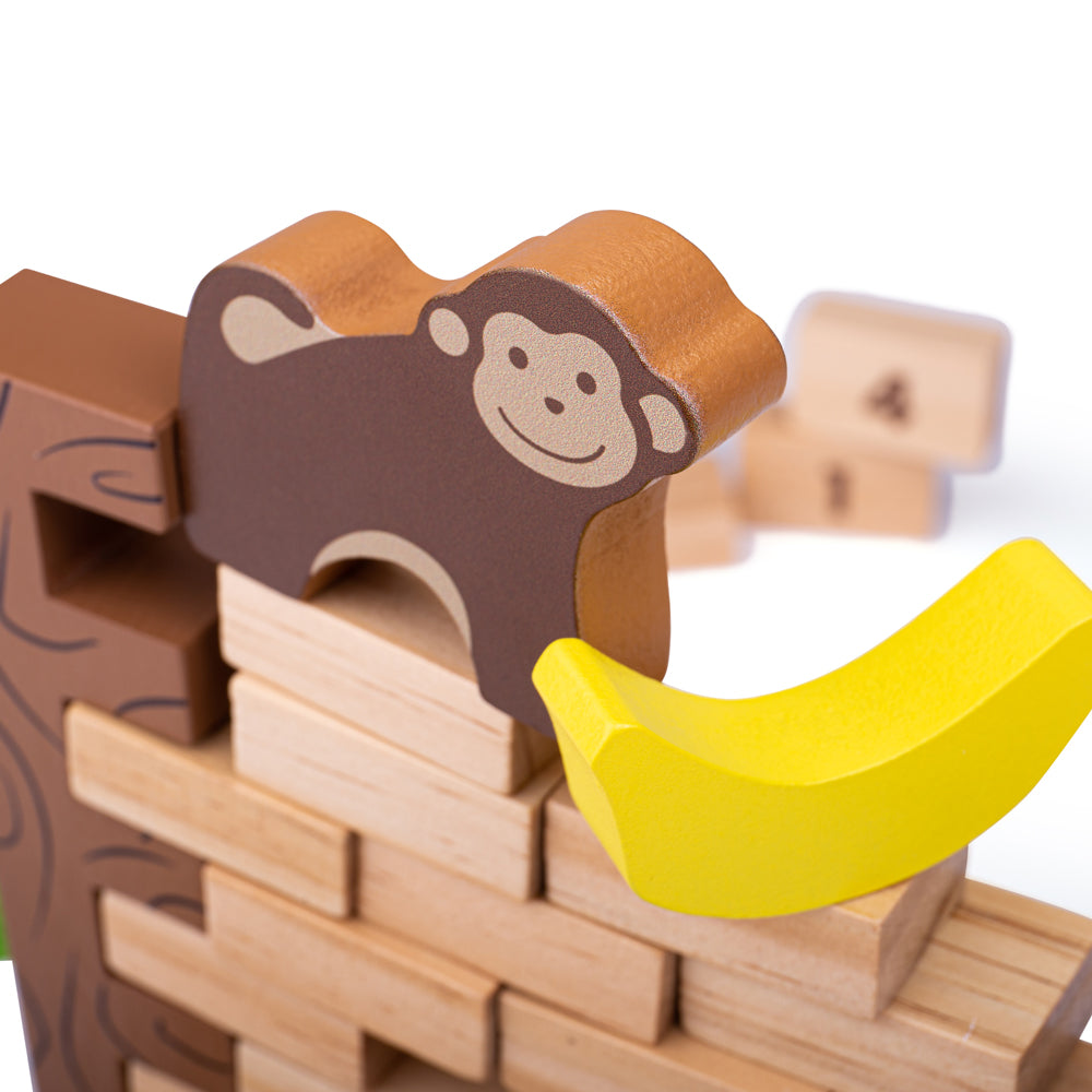 Wooden Jungle Crash Game, Tumble Tower Game