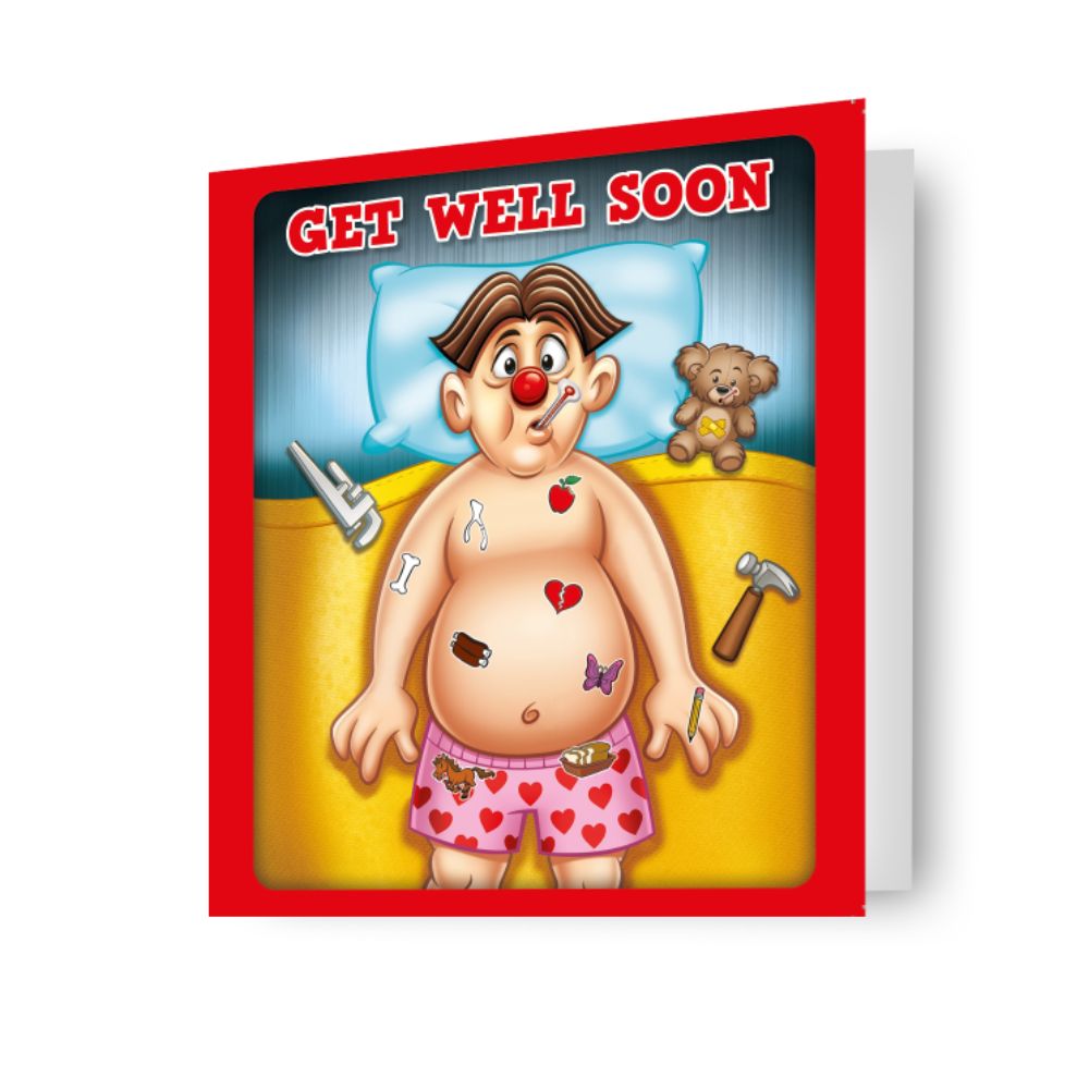 Operation Get Well Soon Card Official Product