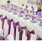 Dining Room Chair Cover Stretch Slipcover – White Polyester & Spandex Removable Seat Cover