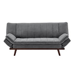 Scandinavian Click Clack Sofa Bed - Double | Grey