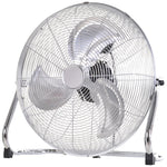 20" 100w Floor Fan Home Office Moving Oscillation 3-speed