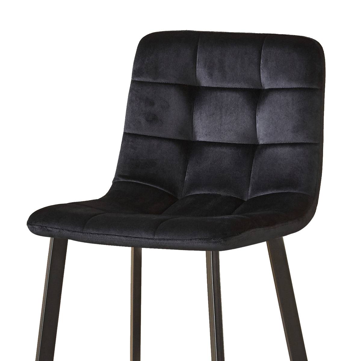Indoor & Outdoor Living Erica Plush Velvet Comfort Bar Stools