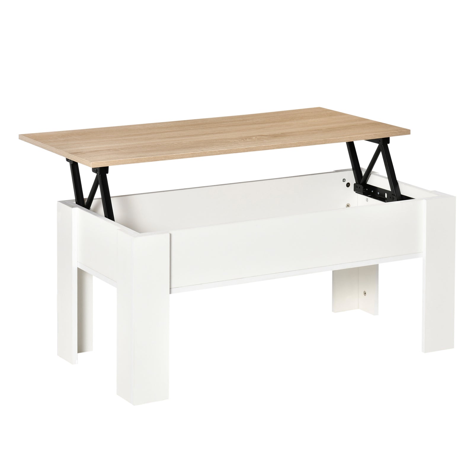 Lift Top Coffee Table With Storage Compartment