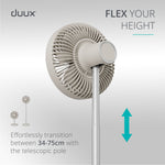 Rize Portable Fan With Rechargeable Battery | Off White