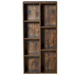 Bookcase Modern Bookshelf Cabinet For Home Office | One Size | Pale Brown