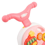2-in-1 Baby Walker And Baby Interactive Entertainment Game Table | Pink